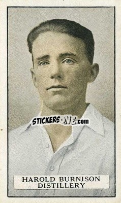 Sticker Harold Burnison - Famous Footballers 1926
 - Gallaher Ltd.
