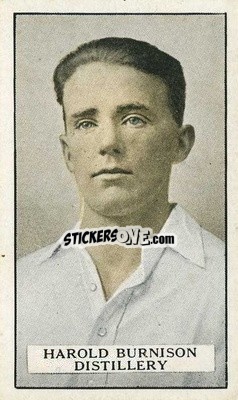 Figurina Harold Burnison - Famous Footballers 1926
 n. 45 - Gallaher Ltd.

