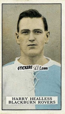 Sticker Harry Healless - Famous Footballers 1926
 n. 3 - Gallaher Ltd.
