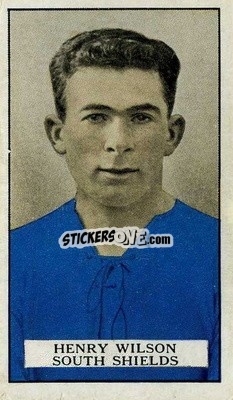 Sticker Harry Wilson - Famous Footballers 1926
 - Gallaher Ltd.

