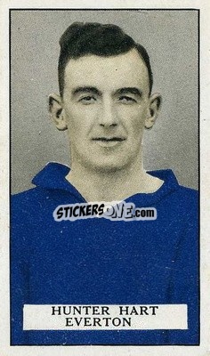 Sticker Hunter Hart - Famous Footballers 1926
 - Gallaher Ltd.
