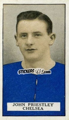 Sticker Jock Priestley - Famous Footballers 1926
 - Gallaher Ltd.
