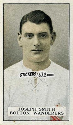 Cromo Joe Smith - Famous Footballers 1926
 - Gallaher Ltd.
