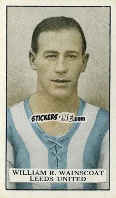 Sticker Russell Wainscoat - Famous Footballers 1926
 - Gallaher Ltd.
