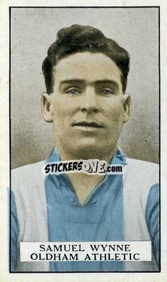 Cromo Sam Wynne - Famous Footballers 1926
 - Gallaher Ltd.
