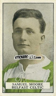 Figurina Samuel Moore - Famous Footballers 1926
 n. 46 - Gallaher Ltd.
