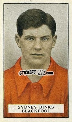 Sticker Sid Binks - Famous Footballers 1926
 - Gallaher Ltd.
