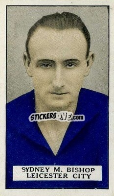 Figurina Syd Bishop - Famous Footballers 1926
 n. 18 - Gallaher Ltd.
