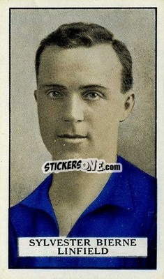 Cromo Sylvester Bierne - Famous Footballers 1926
 - Gallaher Ltd.
