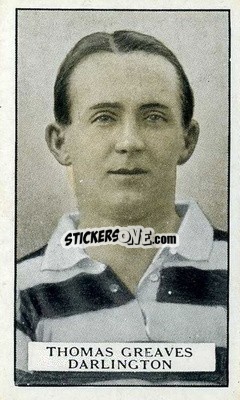 Cromo Tommy Greaves - Famous Footballers 1926
 - Gallaher Ltd.
