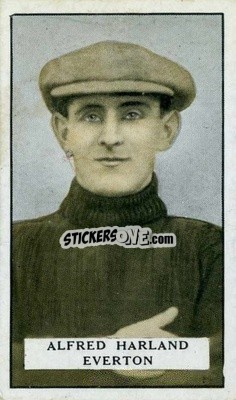 Sticker A. Harland - Famous Footballers 1925
 - Gallaher Ltd.
