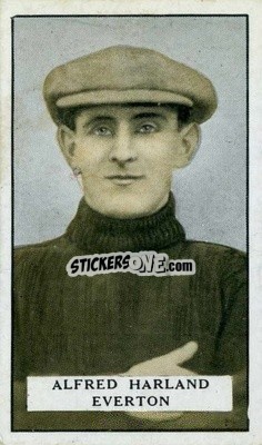 Figurina A. Harland - Famous Footballers 1925
 n. 15 - Gallaher Ltd.
