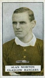 Figurina A. Morton - Famous Footballers 1925
 n. 66 - Gallaher Ltd.
