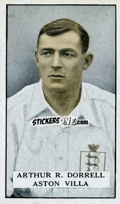 Sticker A.R. Dorrell - Famous Footballers 1925
 n. 34 - Gallaher Ltd.
