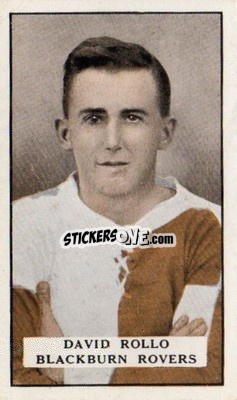Figurina D. Rollo - Famous Footballers 1925
 n. 14b - Gallaher Ltd.
