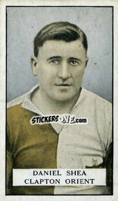 Sticker D. Shea - Famous Footballers 1925
 n. 49 - Gallaher Ltd.

