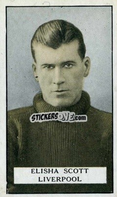 Sticker E. Scott - Famous Footballers 1925
 - Gallaher Ltd.

