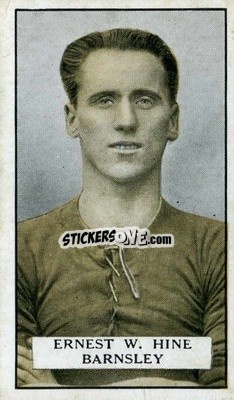 Sticker E.W. Hine - Famous Footballers 1925
 - Gallaher Ltd.
