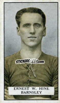 Sticker E.W. Hine - Famous Footballers 1925
 n. 59 - Gallaher Ltd.
