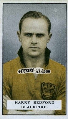 Sticker H. Bedford - Famous Footballers 1925
 n. 24 - Gallaher Ltd.
