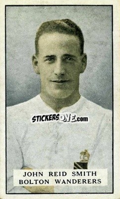 Cromo J.R. Smith - Famous Footballers 1925
 - Gallaher Ltd.
