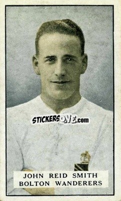 Cromo J.R. Smith - Famous Footballers 1925
 n. 21 - Gallaher Ltd.

