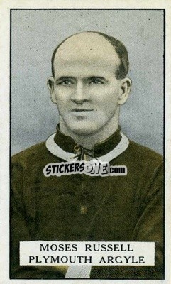 Sticker M. Russell - Famous Footballers 1925
 - Gallaher Ltd.
