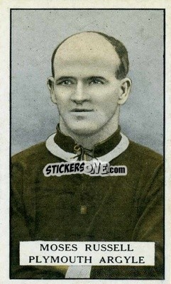 Figurina M. Russell - Famous Footballers 1925
 n. 45 - Gallaher Ltd.
