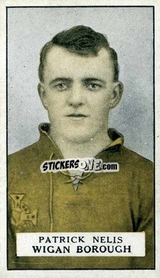 Sticker P. Nelis - Famous Footballers 1925
 - Gallaher Ltd.
