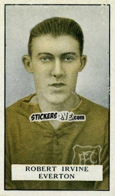 Sticker R. Irvine - Famous Footballers 1925
 - Gallaher Ltd.
