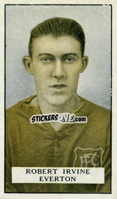 Cromo R. Irvine - Famous Footballers 1925
 - Gallaher Ltd.
