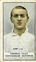 Sticker T. Clay - Famous Footballers 1925
 n. 75 - Gallaher Ltd.
