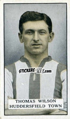 Sticker T. Wilson - Famous Footballers 1925
 - Gallaher Ltd.

