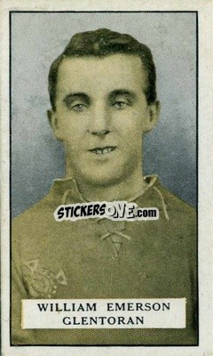 Sticker W. Emerson - Famous Footballers 1925
 n. 13 - Gallaher Ltd.
