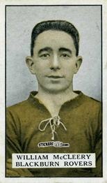 Cromo W. McCleery - Famous Footballers 1925
 n. 72 - Gallaher Ltd.
