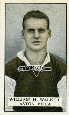 Cromo W.H. Walker - Famous Footballers 1925
 n. 55 - Gallaher Ltd.
