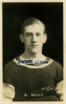 Sticker Bob Kelly - Famous British Footballers 1921
 n. 8 - D.C. Thomson