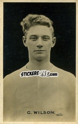 Sticker George Wilson - Famous British Footballers 1921
 - D.C. Thomson