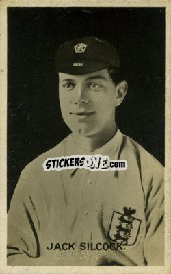 Cromo Jack Silcock - Famous British Footballers 1921
 n. 12 - D.C. Thomson