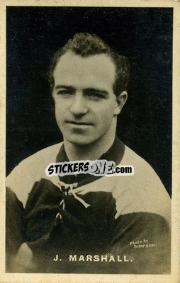 Cromo Jock Marshall - Famous British Footballers 1921
 - D.C. Thomson