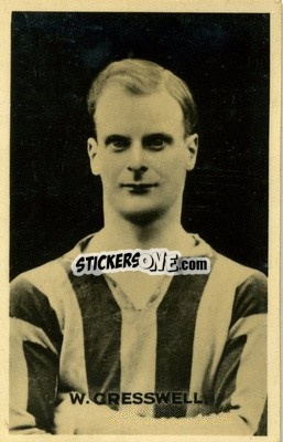 Cromo Warney Cresswell - Famous British Footballers 1921
 - D.C. Thomson
