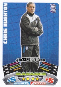 Sticker Chris Hughton - NPower Championship 2011-2012. Match Attax - Topps