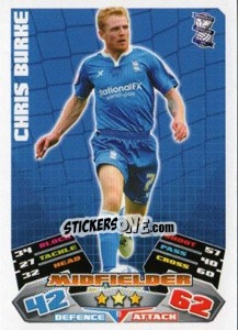 Cromo Chris Burke