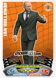 Sticker Ian Holloway - NPower Championship 2011-2012. Match Attax n. 23 - Topps
