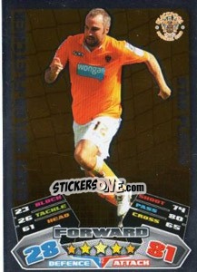 Sticker Gary Taylor-Fletcher - NPower Championship 2011-2012. Match Attax - Topps