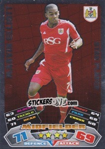 Sticker Marvin Elliot - NPower Championship 2011-2012. Match Attax - Topps