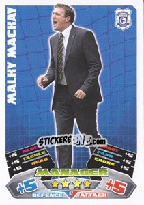 Sticker Malky Mackay - NPower Championship 2011-2012. Match Attax n. 67 - Topps