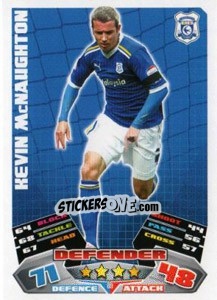 Sticker Kevin McNaughton - NPower Championship 2011-2012. Match Attax - Topps