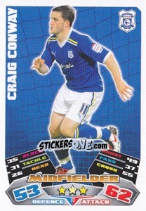 Sticker Craig Conway - NPower Championship 2011-2012. Match Attax n. 73 - Topps