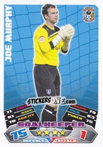 Sticker Joe Murphy - NPower Championship 2011-2012. Match Attax n. 79 - Topps